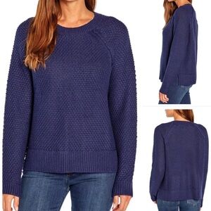 Grace Karin Women's Blue Crew Neck Sweater